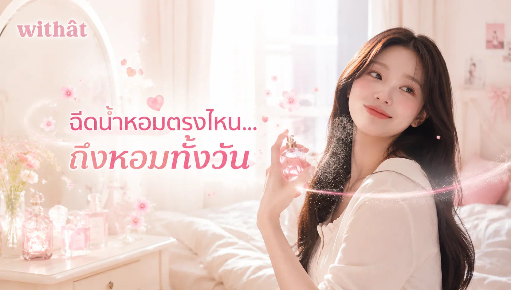 วิธีฉีดน้ำหอม ให้ตัวหอมฟุ้งทั้งวัน ฉีดตรงไหนให้ดูแพง... กับเทคนิคลับที่คนสวยเค้าไม่บอกกัน