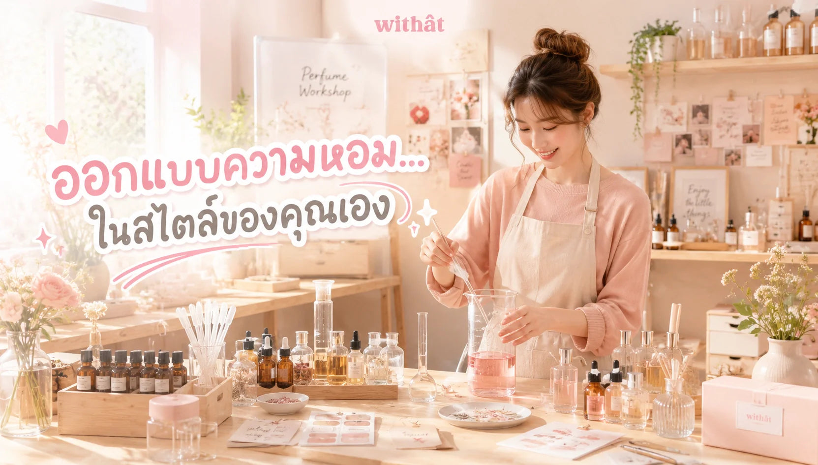 คราฟต์กลิ่นโปรดด้วยตัวเอง ชวนรู้ วิธีการทำน้ำหอม แฮนด์เมด แกะสูตร ผสมน้ำหอม พร้อมแจกเช็คลิสต์อุปกรณ์แบบมือโปร