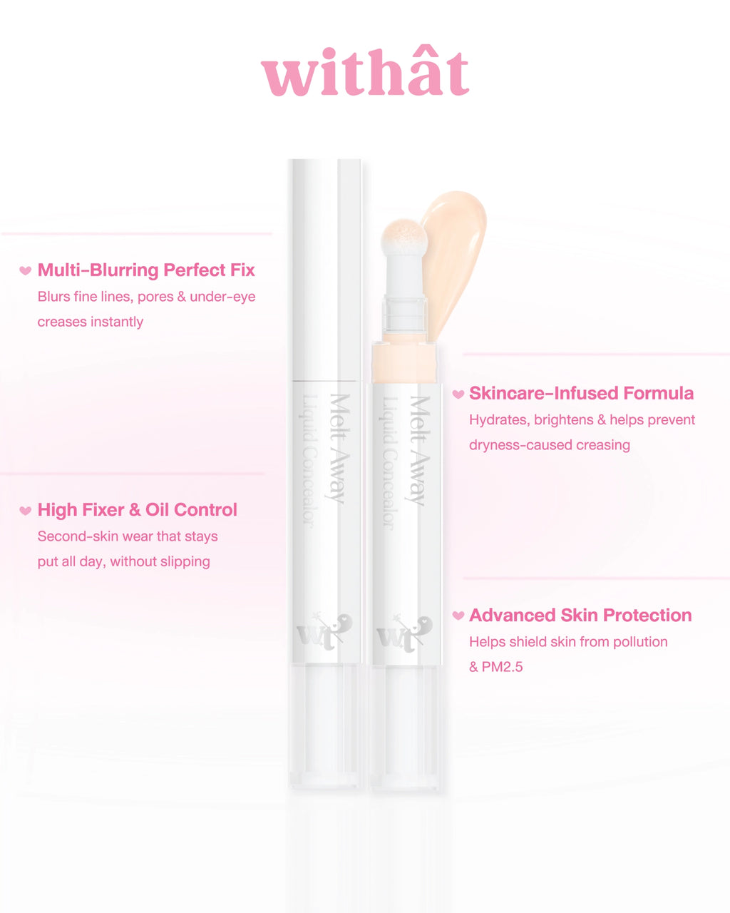 Melt Away Liquid Concealor  ตัวช่วยผิวเนียนกริบ - 1